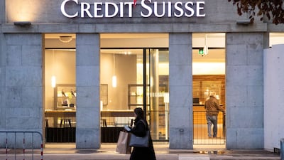 A Credit Suisse branch office in Bern, Switzerland. Reuters