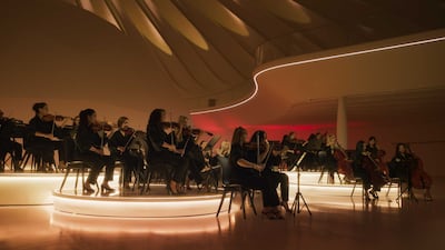 As it gears up to celebrate its second anniversary, the orchestra has released its latest performance, The Reinvent Series, which interprets the works of legendary composers. Photo: Expo City Dubai