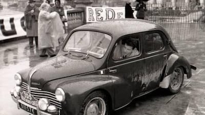 A Renault Monte Carlo 4CV. A court case over compensation for Louis Renault's family is ongoing. Newspress