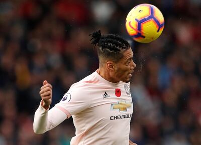 Chris Smalling has been the biggest constant in Manchester United's central defence, playing nine of 11 league matches and all three Champions League games. Reuters