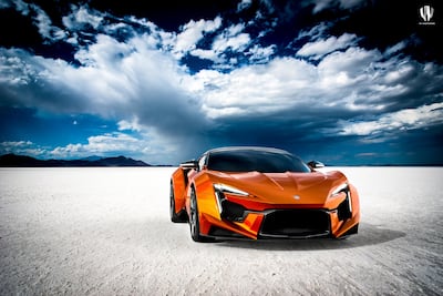The Fenyr SuperSport hits 0 to 100kph in 2.6 seconds, with a top speed exceeding 415kph. Courtesy W Motors