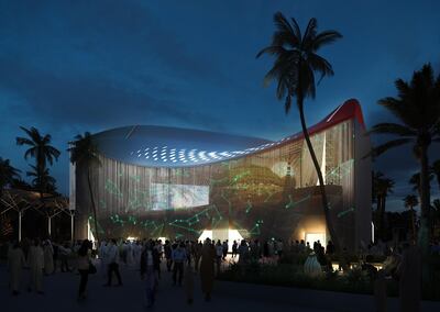 Rendering of Italian pavilion at Expo 2020. Courtesy: Italy Pavilion at Expo 2020 Dubai