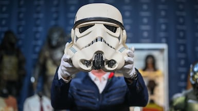 From costumes and posters to screen-used props, movie memorabilia continues to attract buyers drawn to cinema, nostalgia and rarity. Getty