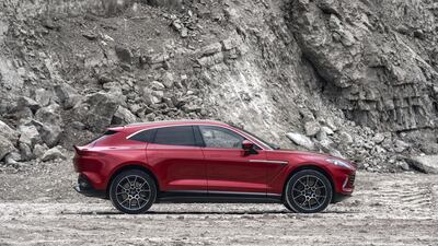 Aston Martin’s first SUV, the DBX, has been five years in the making. Photos courtesy Aston Martin