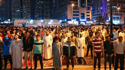 The optional prayer allows worshippers to join together to reflect on their faith