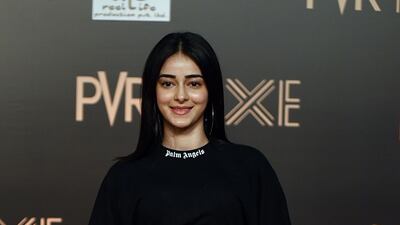 Bollywood actress Ananya Pandey attends the premiere of Hindi film 'Bharat' in Mumbai on June 4, 2019. AFP