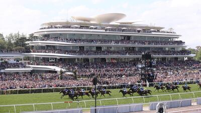 Kerrin Mcevoy rides Cross Counter to win race 7, the Lexus Melbourne Cup during Melbourne Cup Day at Flemington Racecourse. Getty Images