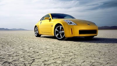 The Nissan 350Z, 2005.