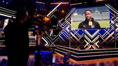 Raheem Sterling during the BBC Sports Personality of the Year Awards 2021. PA