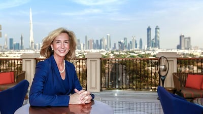 Kerry Healey, president of Babson College, says entrepreneurship is the most transformative force on the planet. Victor Besa for The National