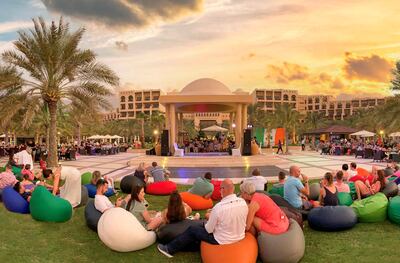 Trad on the Tra translates to 'a party on the beach', from the Gaelic. Courtesy Hilton Ras Al Khaimah