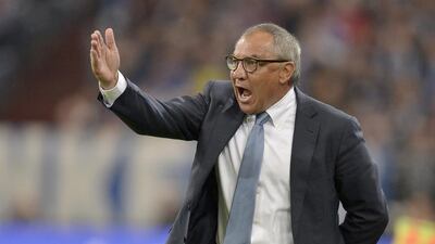 Felix Magath, seen here coaching German club Wolfsburg, is the new Fulham manager. Martin Meissner / AP Photo