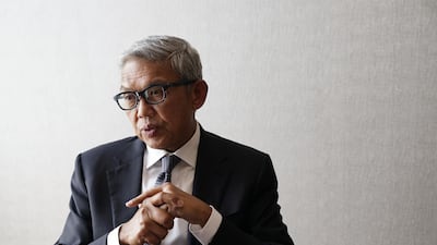 Bahren Shaari, chief executive officer of Bank of Singapore Ltd., speaks during an interview in Singapore, on Thursday, March 15, 2018. Bank of Singapore, the private bank of Oversea-Chinese Banking Corp., is looking to expand its family office business as the city-state rolls out the red carpet for wealthy investors. Photographer: Wei Leng Tay/Bloomberg