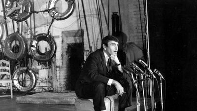 Playwright Edward Albee who first gained popularity with Who’s Afraid of Virginia Woolf? passed away on Friday. AP Photo