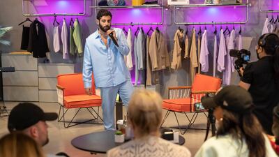 Palestinian singer Casa Vince, who lives in Dubai, makes a guest appearance.