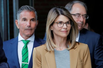 Lori Loughlin was jailed over her role in the college admissions scandal. Reuters