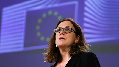 European Commissioner for Trade Cecilia Malmstrom will head to New York seeking to shore up the World Trade Organisation. AFP