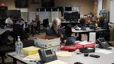 Georgetown County's Emergency Response Command Centre. Willy Lowry / The National