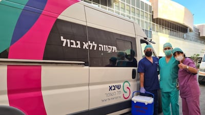 The first kidney transplant exchange between Sheba Medical Centre in Israel and Abu Dhabi is part of a wider programme between the two countries.