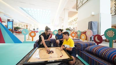 The Galleria is hosting Freej characters for Eid. Photo: The Galleria