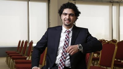 Mohammad Amin Hasbini, senior security researcher at Kaspersky Lab, speaks about cyber security. Antonie Robertson / The National