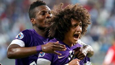 Omar Abdulrahman helped Al Ain win the President's Cup in 2013/14 and has been an important part of the side to reach the 2014 Asian Champions League semi-finals. Marwan Naamani / AFP