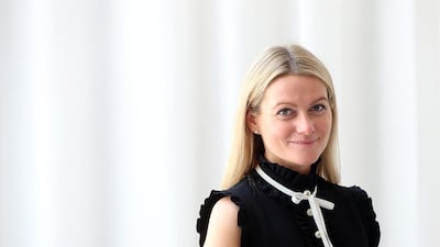 Vilma Jurkute, the director of Alserkal Avenue, is speaking at the Women In Leadership forum at Dubai International Financial Centre on how art can inspire social change. Satish Kumar / The National