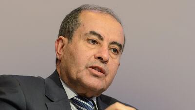 Mahmoud Jibril, Leader National Forces Alliance of Libya, speaks during a panel session at the 45th Annual Meeting of the World Economic Forum (WEF) in Davos, Switzerland, 23 January 2015. EPA