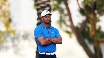 Tiger Woods had a consecutive bad week but he was more focused on preserving his fitness, by his own admission. Pawan Singh / The National
