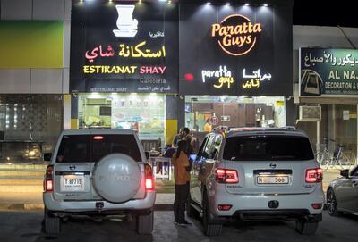 A traditional fishing neighbourhood in RAK has been transformed by karak coffee and tea shops that have popped up in the last two years. Chris Whiteoak / The National