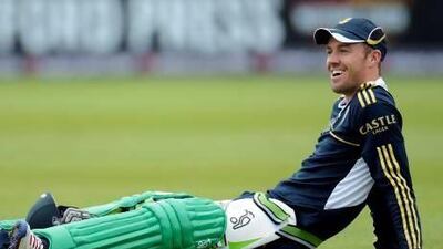 AB de Villiers, the South Africa captain, is arguably the form batsman in all three formats of the game just now. Philip Brown / Reuters