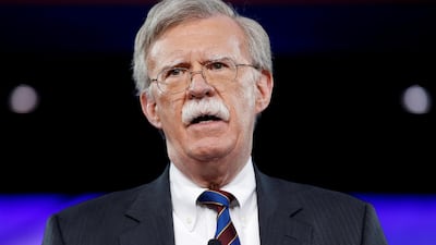 John Bolton has advocated military force against Iran and North Korea. (Reuters)