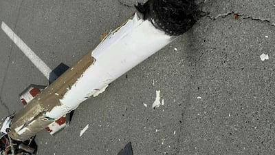 People in the UAE are being advised to stay away from sites where shrapnel or suspicious objects have fallen. Wam