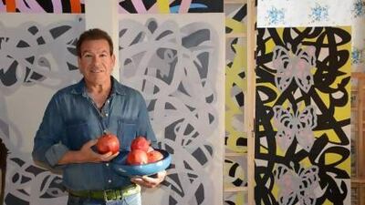 Salar Ahmadian draws themes from Pop Art and Iranian miniatures. Courtesy Farid Mohammad Zadeh