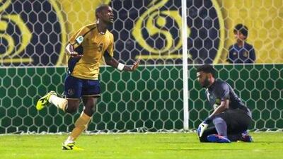 Simon Pierre Feindouno, left, says he has found inner peace through Islam since moving to the Emirates. 'When I came to the UAE, maybe God sent me here to become a Muslim,' said the Guinean. Jake Badger for The National