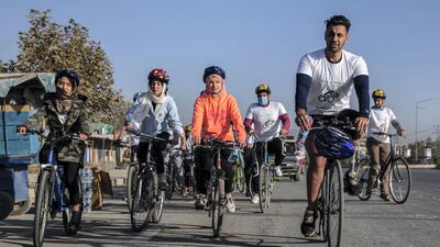 Young people’s voices aren’t heard in the peace process, but this needs to change," Rashidi said. Stefanie Glinksi for The National