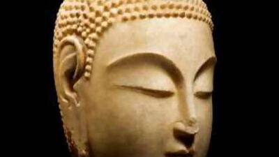 The head is believed to be part of a large sculpture.