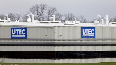 A United Technologies plant in Indiana.Firm will break itself into three amid activist investor pressure. AP