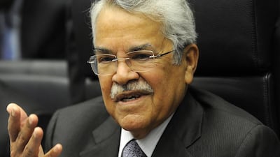 Ali Al Naimi, Saudi Arabia’s former oil minister, was once said to be the most powerful man in the oil world. Now retired, he has turned his focus to reneables – an area that he virtually ignored during his time in office. Samuel Kubani / AFP