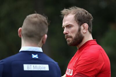Wales captain Alun Wyn Jones. Linnea Rheborg / Getty Images