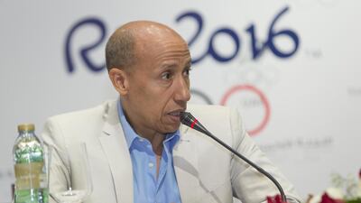 Said Aouita, technical director of the UAE National Olympic Committee. Antonie Robertson / The National