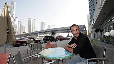 Mohamed Lasfar, the operations manager of java u cafe in Dubai Marina, hopes that the Metro will bring business to his cafe.