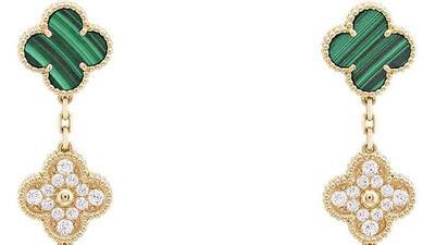 Magic Alhambra earrings. Courtesy Van Cleef & Arpels