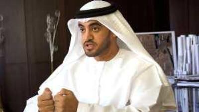 Falah al Ahbabi, general manager of the Urban Planning Council, discusses the Capital District plan, scheduled to begin within a year.