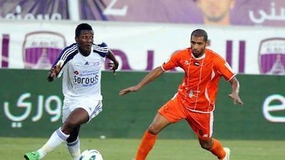 Al Ain, in white, were 4-1 victors over Ajman in their last game.