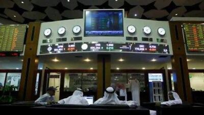 The Dubai market index slipped yesterday. Jeffrey E Biteng / The National