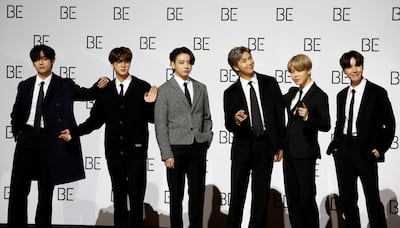 The record-breaking BTS is the most successful K-pop group. Reuters