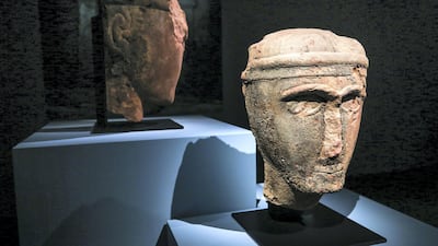 Roads of Arabia Exhibition at the Louvre Abu Dhabi. Victor Besa / The National