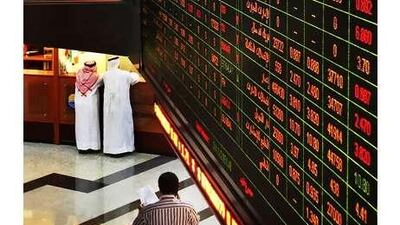 Abu Dhabi's general index slipped 0.2 per cent.