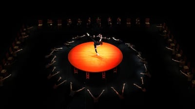 Boléro being performed as part of Ballet Gala. Courtesy Dubai Opera